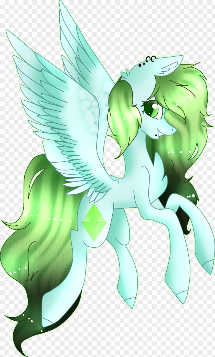 Horse Pony Fairy Green PNG