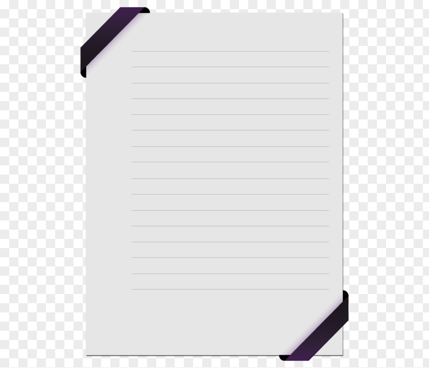 Purple Side Stationery Paper Notebook PNG