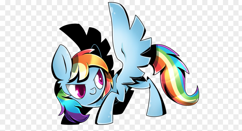 Rainbow Pony Dash GIF Clip Art PNG