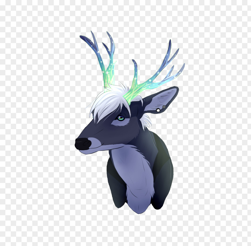 Reindeer Horse Cartoon Figurine PNG