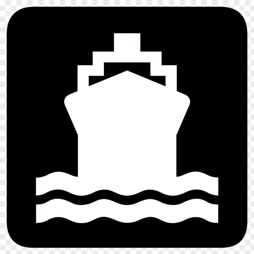 Silhouette Viking Ship Ferry Symbol Clip Art PNG