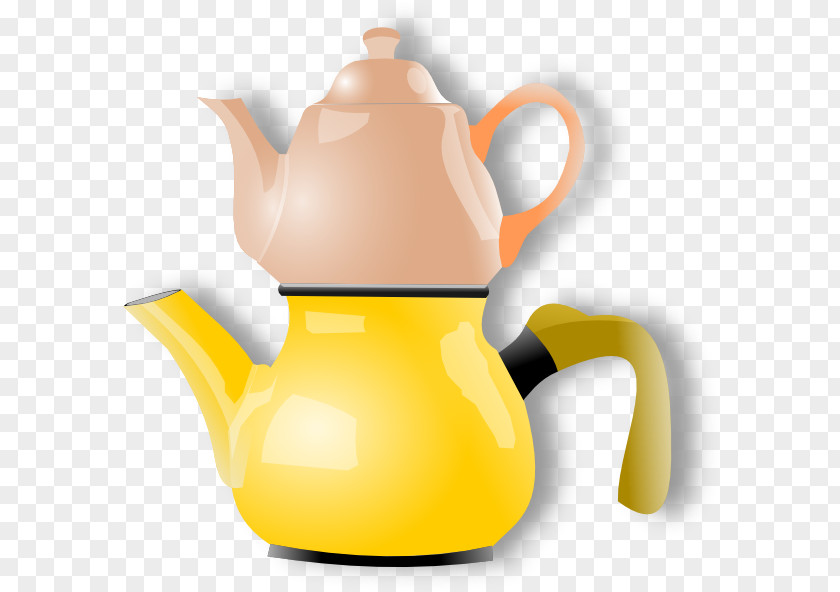 Teapot In Kind Fried Egg Pancake Tea Breakfast Clip Art PNG