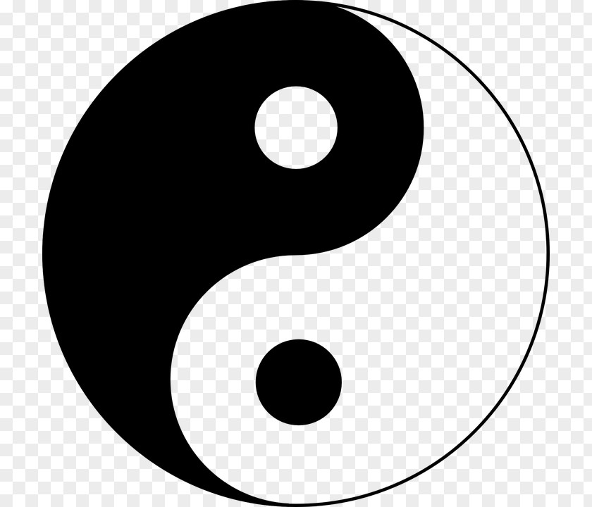 Yin And Yang Taoism Symbol Dialectical Monism PNG