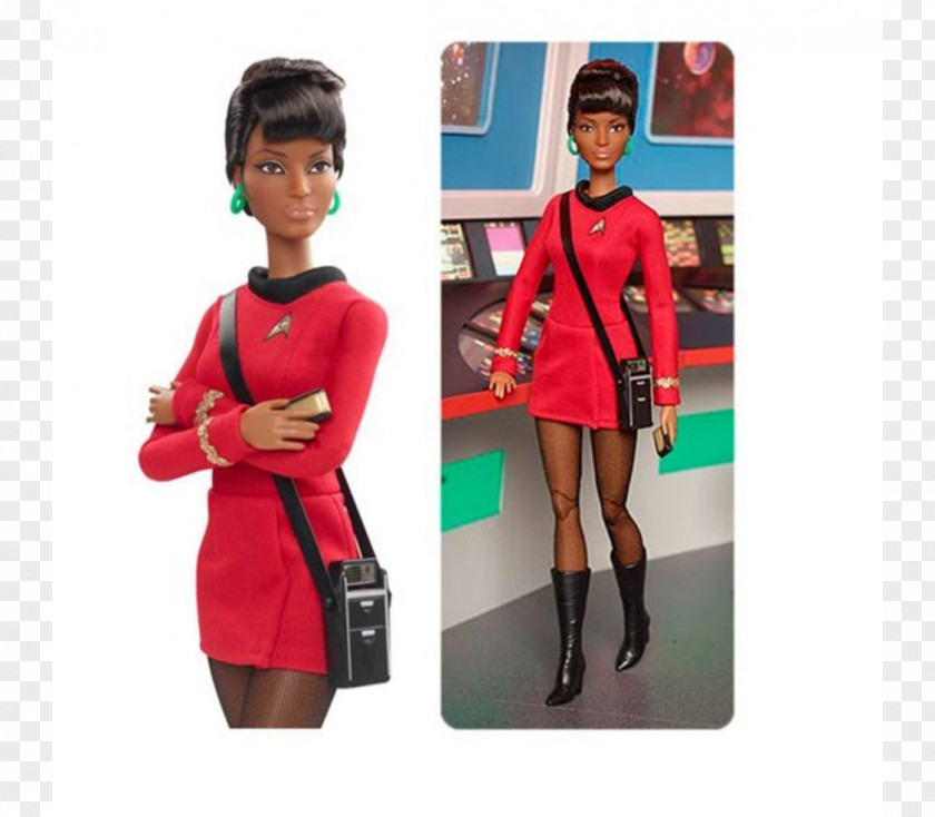 Barbie Uhura Spock Ken James T. Kirk Star Trek: 25th Anniversary PNG