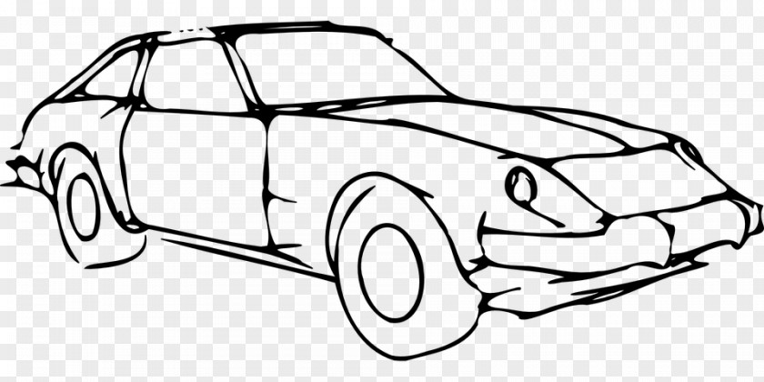 Car Silhouette Front View Sports Clip Art Vehicle Drawing PNG