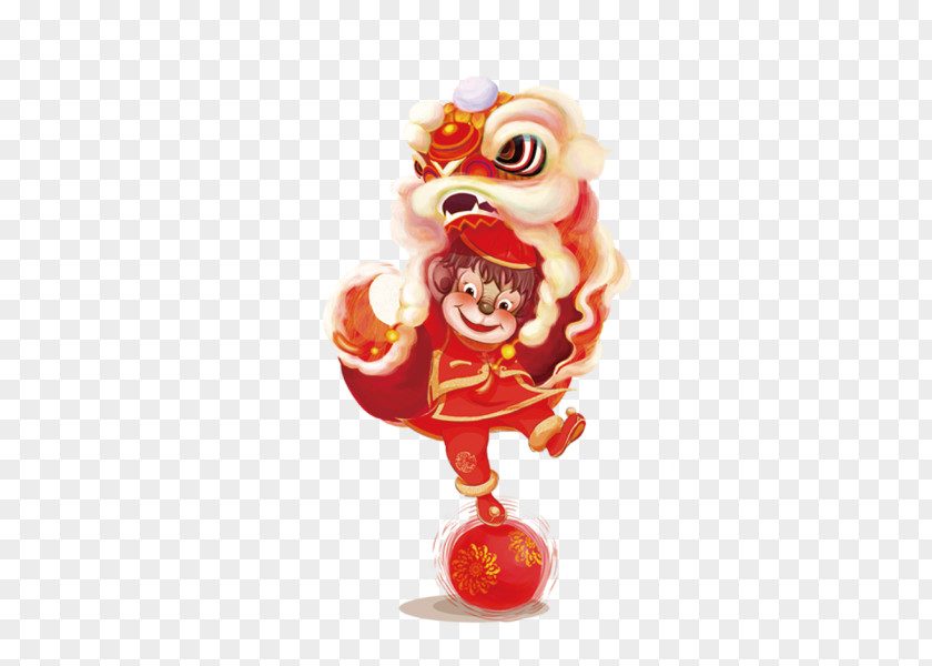 Chinese Style,Lion Lion Dance Dragon New Year PNG