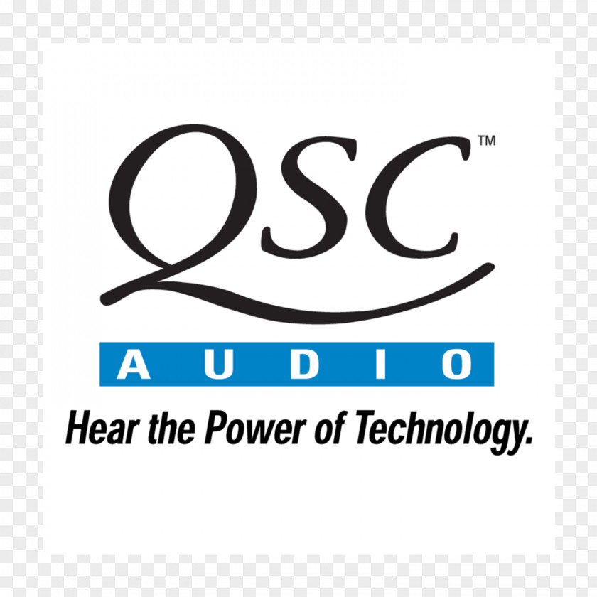 Microphone QSC Audio Products Logo Professional Audiovisual Industry PNG