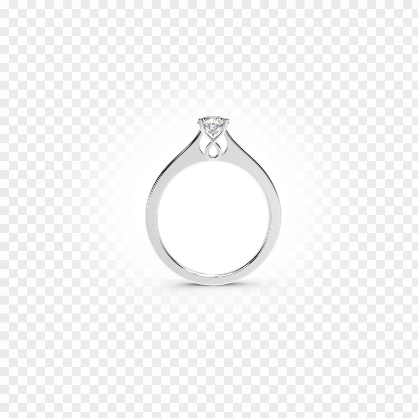 Solitaire Ring Silver Body Jewellery PNG