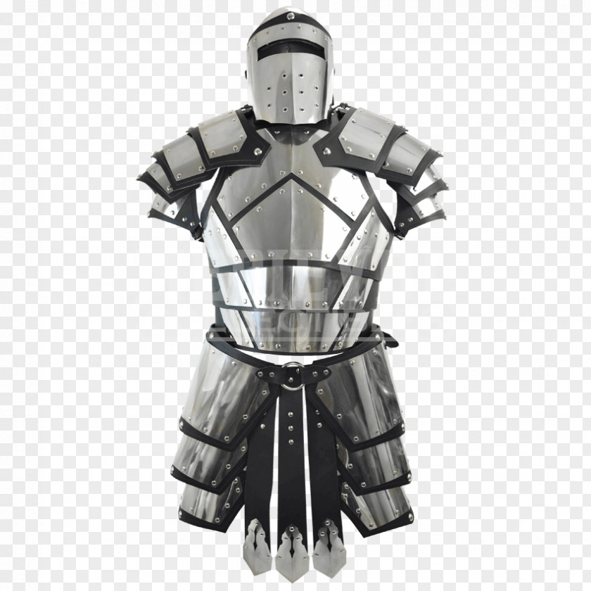 Armour Middle Ages Components Of Medieval Plate Body Armor PNG