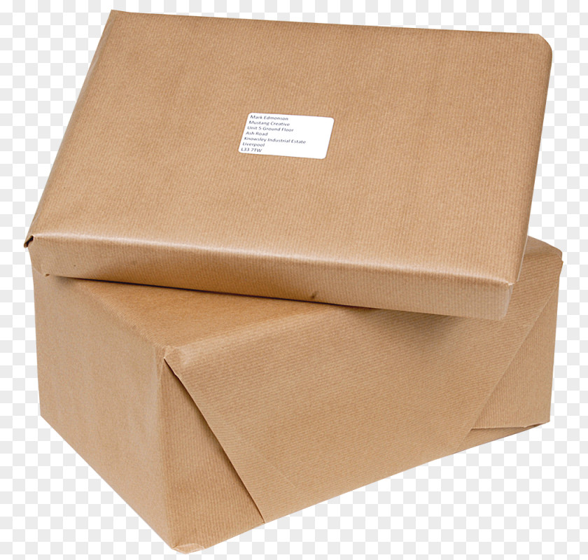 Box Kraft Paper Adhesive Tape Packaging And Labeling PNG