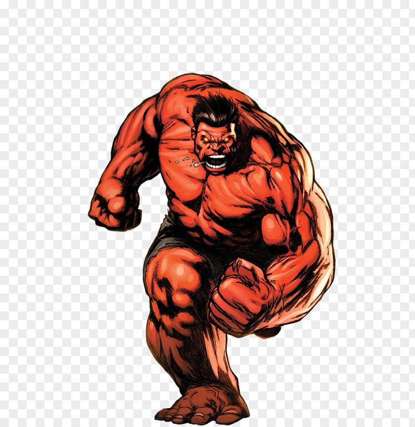 Hulk Thunderbolt Ross Red Hulk: Scorched Earth Doc Samson Marvel Comics PNG