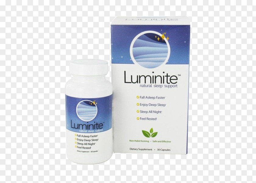 Luminite Natural Sleep Support30 Capsules LumidayLuminite Tablet Dietary SupplementTablet Lumiday PNG