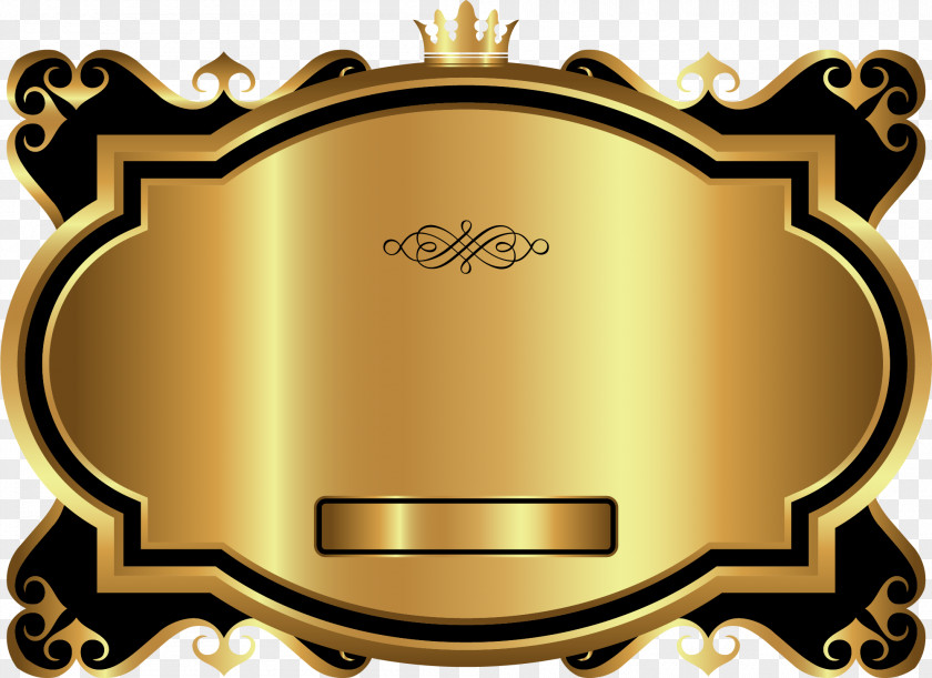 Cartoon Gold Card Download PNG