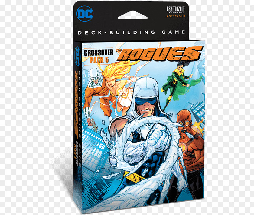 Dc Comics Cryptozoic Entertainment DC Deck-Building Game Rogues PNG