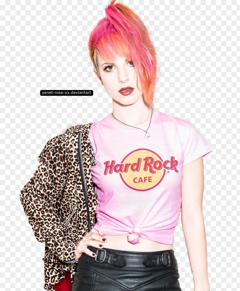 Hayley Williams Hard Rock Cafe Breast Cancer Awareness Paramore PNG cancer awareness Paramore, hayley williams clipart PNG