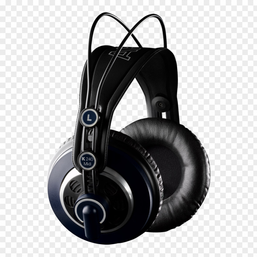 Headphones AKG K240 MKII Acoustics Studio Monitor PNG