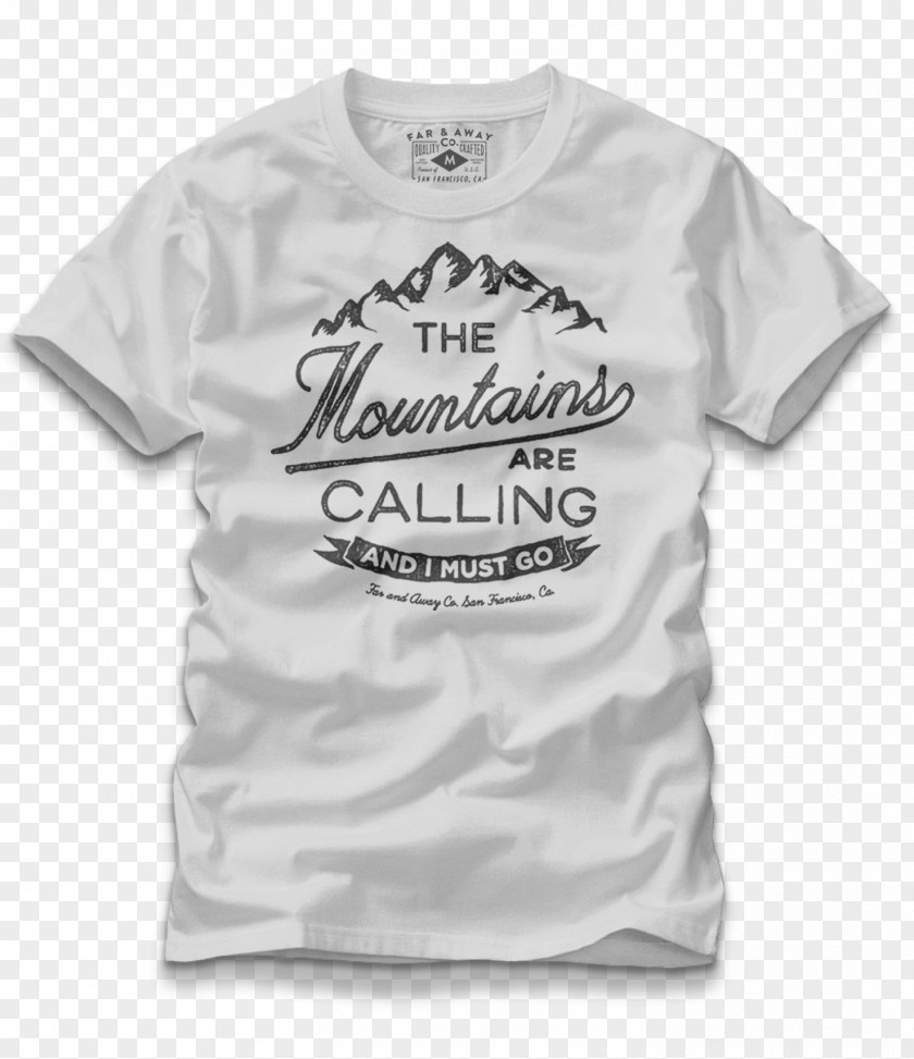 Mountains Calling T-shirt Clothing Hoodie Sleeve PNG