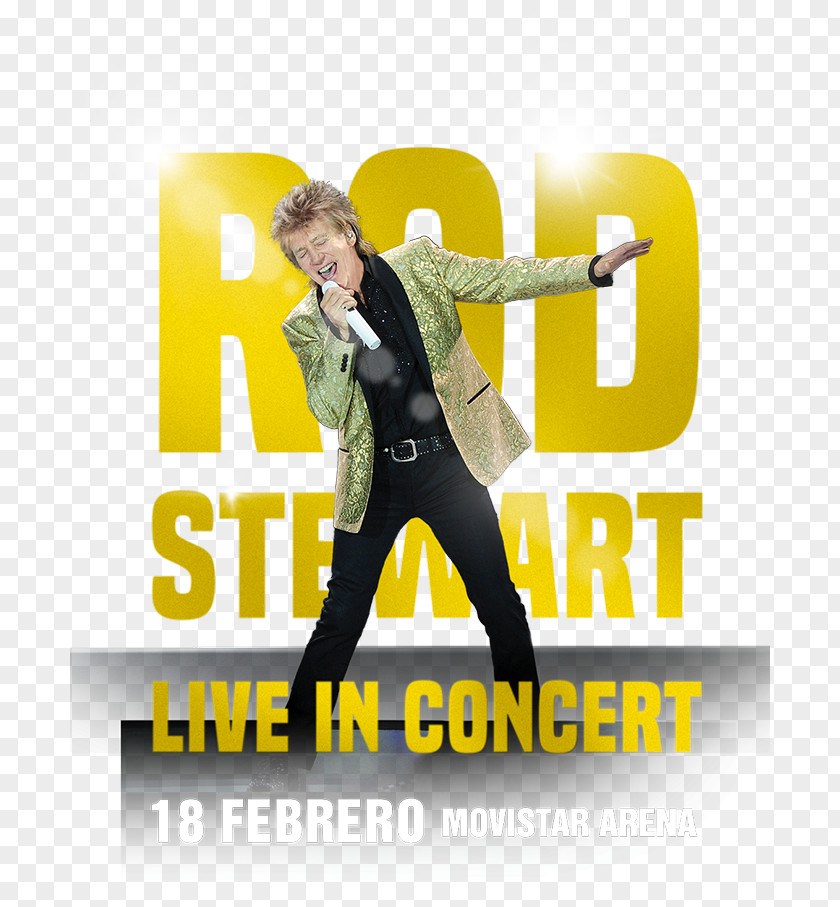 Rod Stewart Movistar Arena Concert Poster Logo 0 PNG