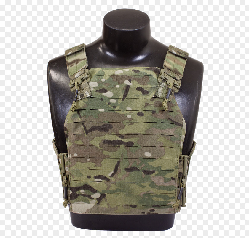 Soldier Plate Carrier System Armour MOLLE Military Camouflage MultiCam PNG