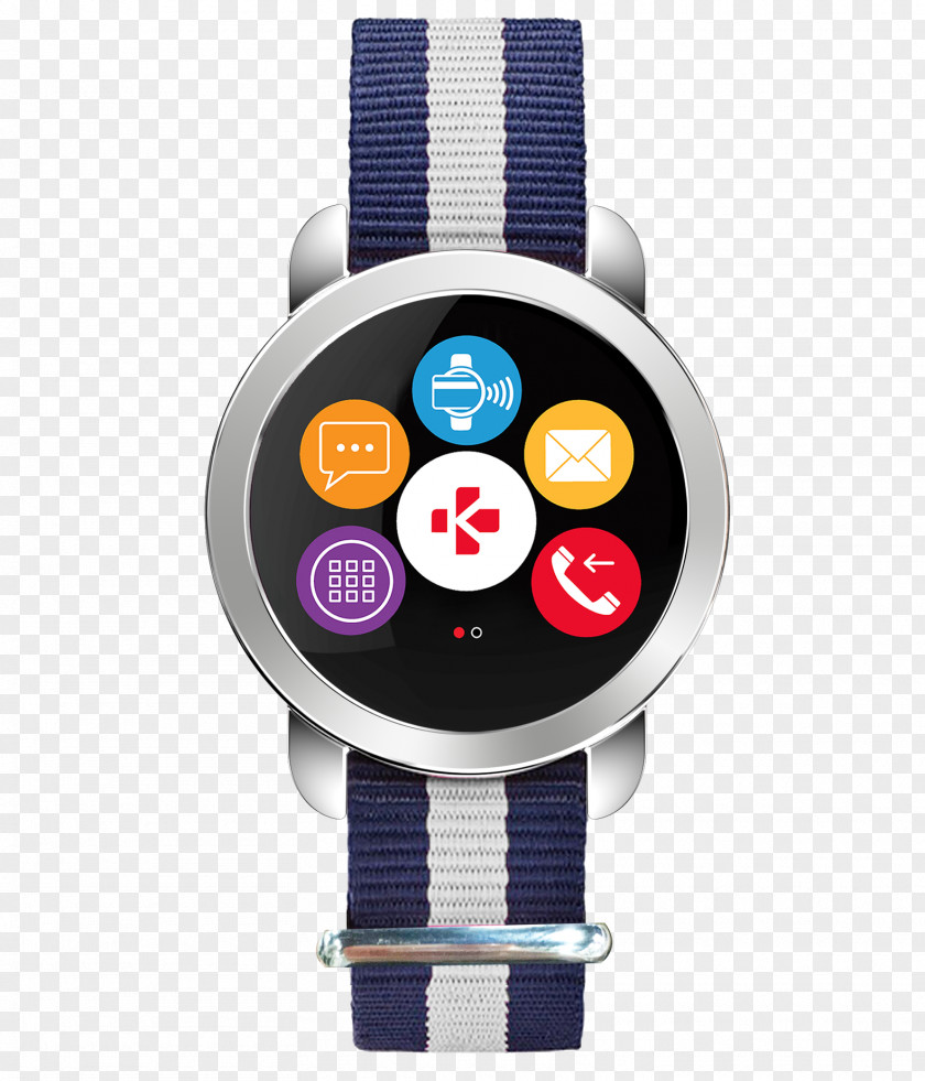 Watch MyKronoz ZeCircle Smartwatch Activity Monitors Clock PNG