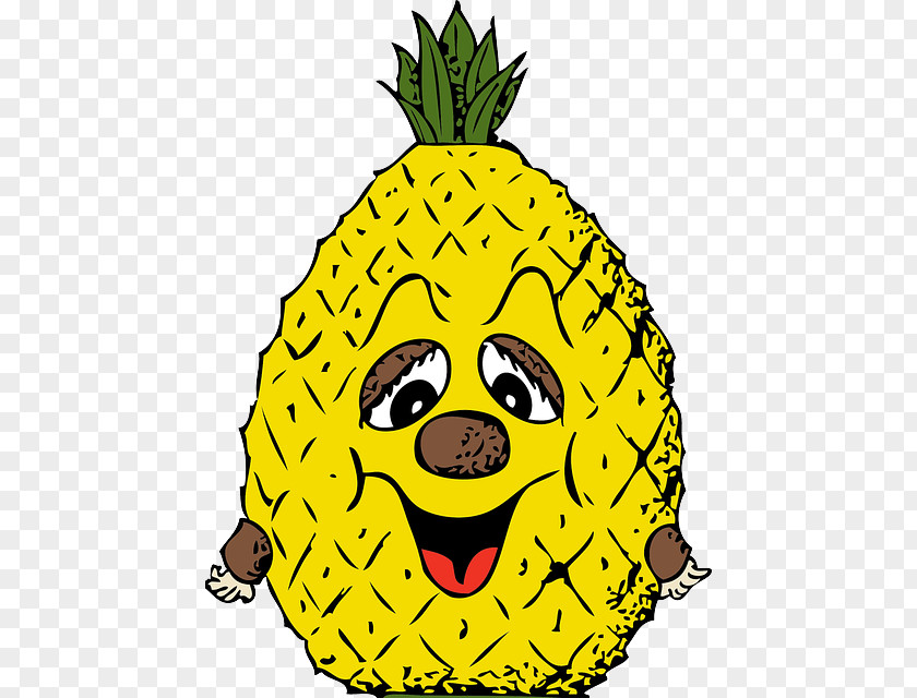 Cartoon Pineapple Clip Art PNG