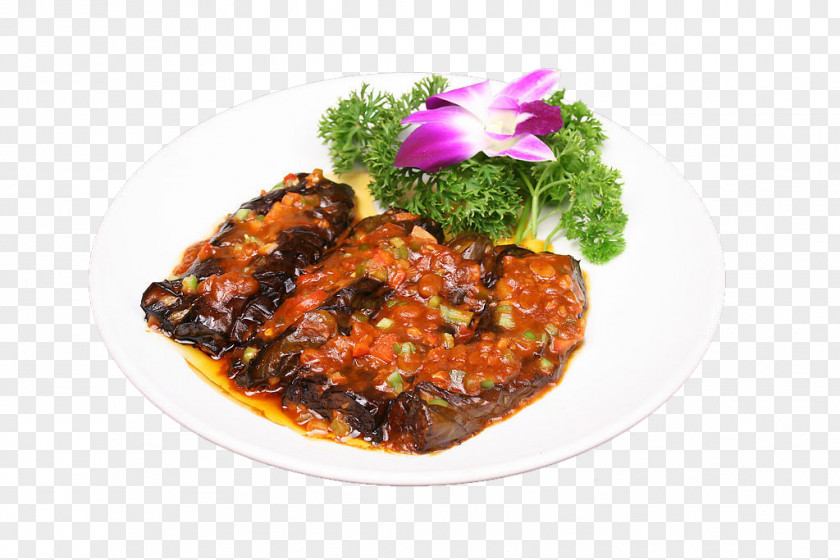 Eggplant Sauce Asian Cuisine Chinese Fried Peking Duck PNG