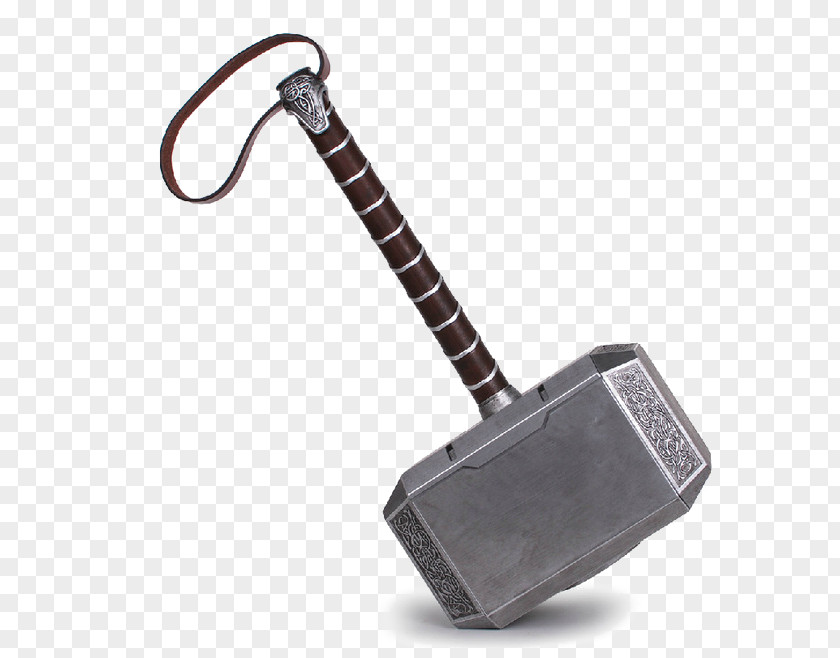 Gray Hammer Thor Captain America Mjolnir Collector Theatrical Property PNG