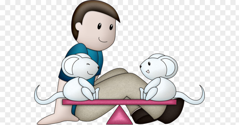 Play The Seesaw Of Mouse Illustration PNG