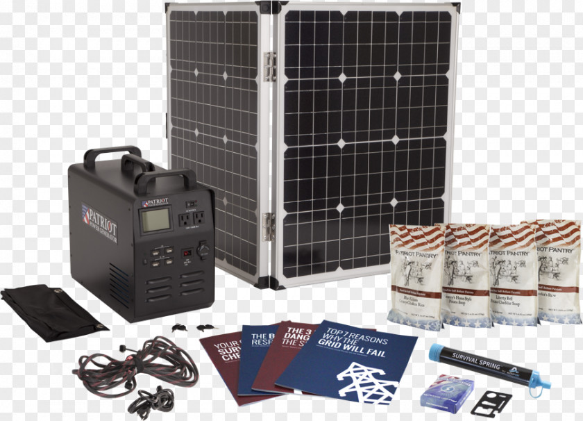 Power Generator Electric Solar Emergency System Electrical Grid Outage PNG