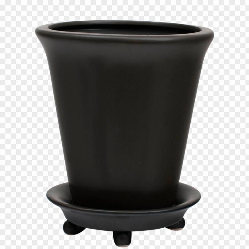 Vase Flowerpot Pottery Black Fröken Fräken PNG