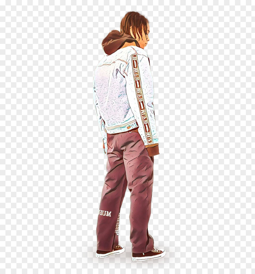 Waist Denim Clothing Standing Shoulder Outerwear Jeans PNG