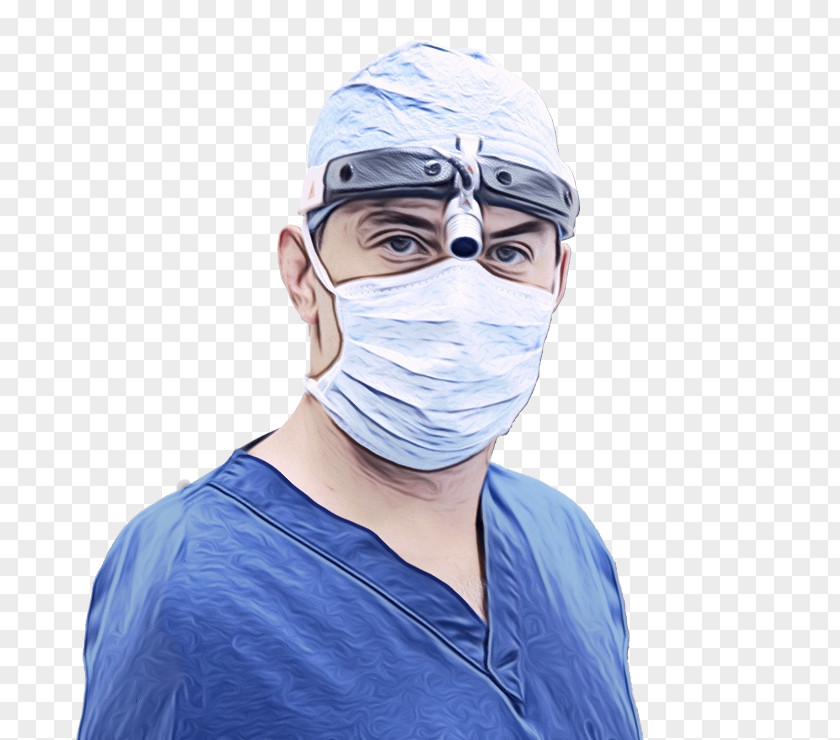 Face Mask Service Scrubs Head Surgeon Medical Equipment PNG