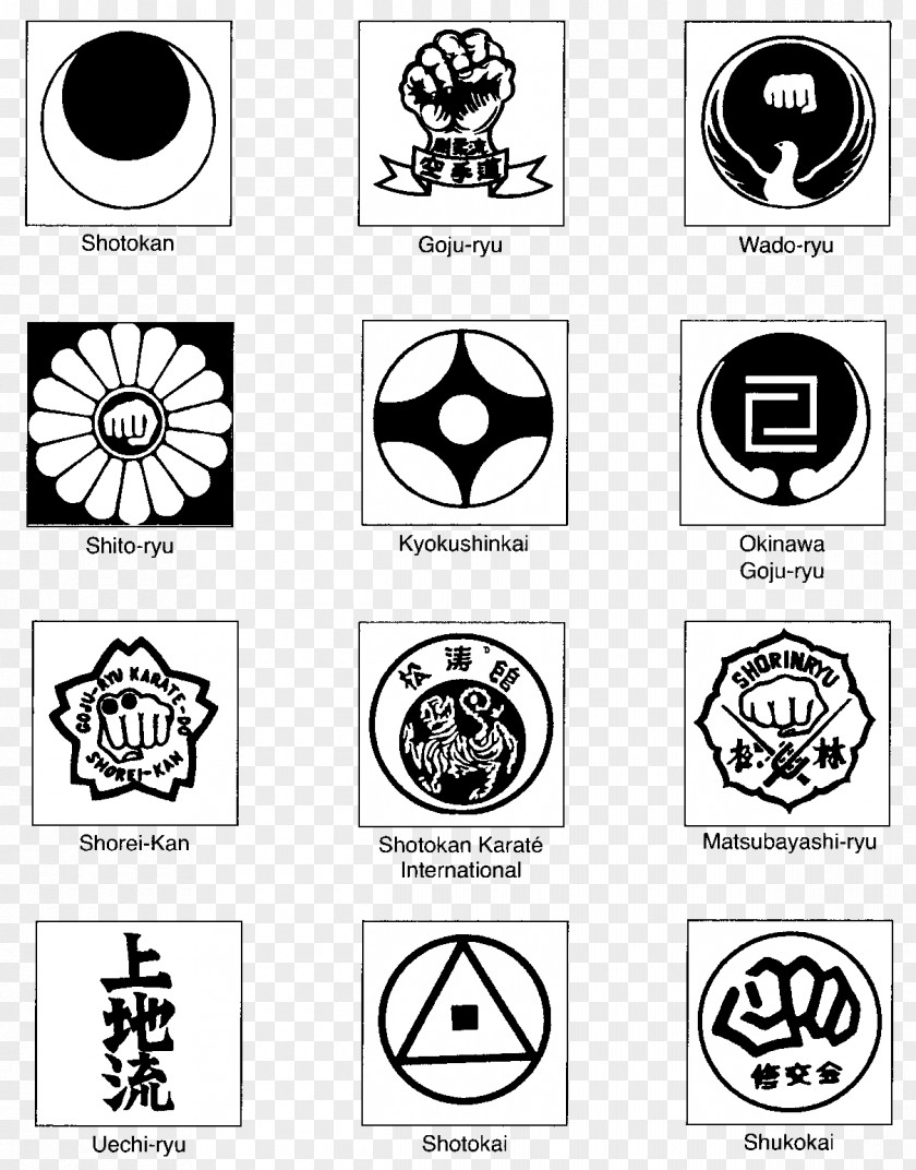 Karate Graphic Design Logo Symbol PNG