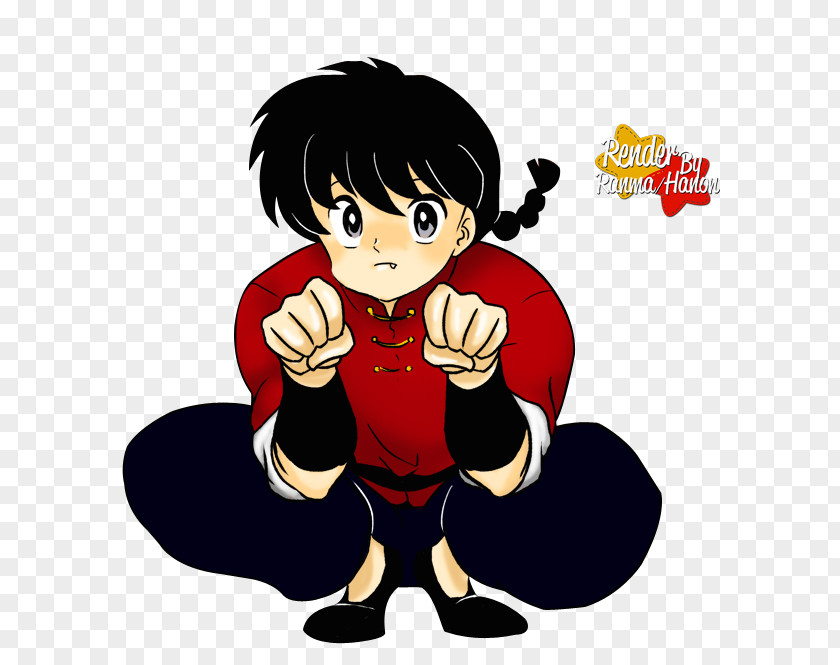 Ranma 1/2 Vertebrate Thumb Character Clip Art PNG