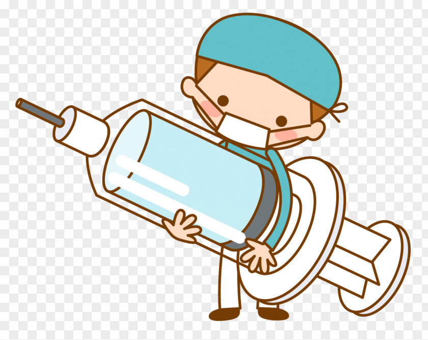 Vector Doctor With Syringe Material Physician Patient PNG