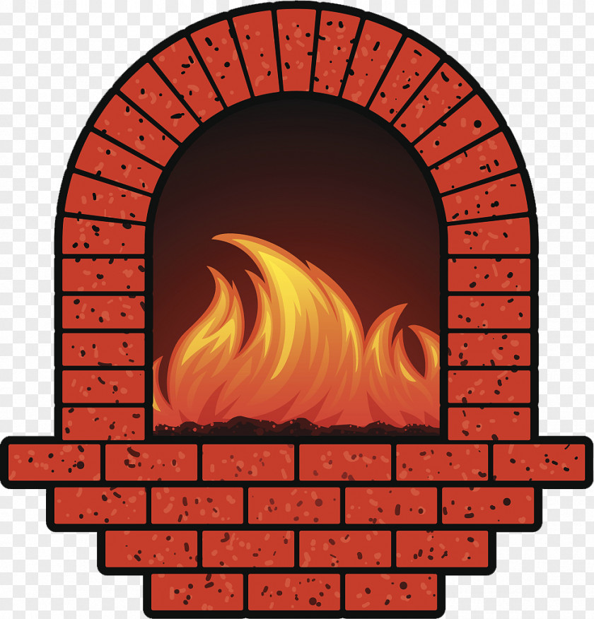 A Pile Of Brick Fireplace Illustration Masonry Oven Wood-fired Clip Art PNG