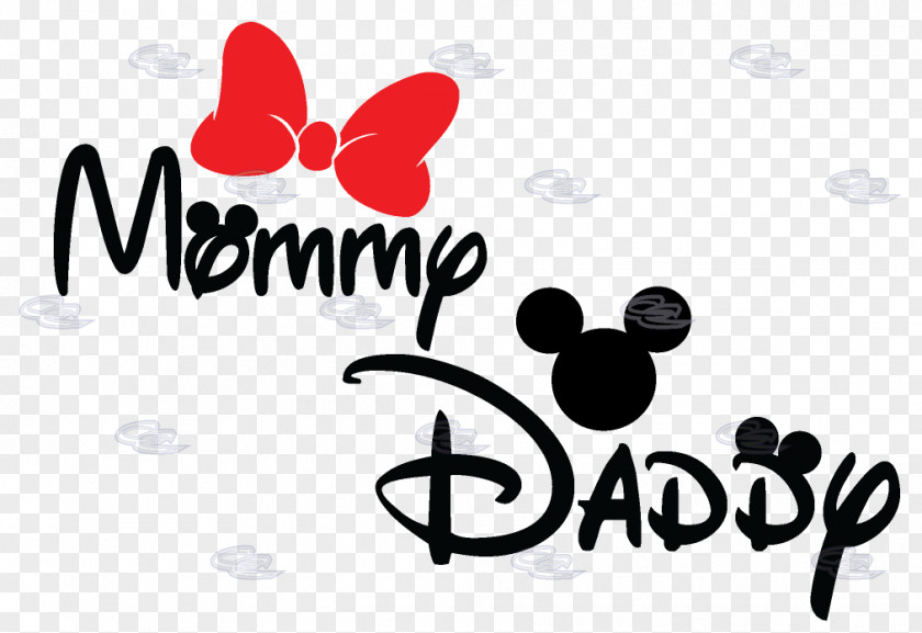 Daddy Mickey Mouse Minnie Daisy Duck T-shirt Iron-on PNG