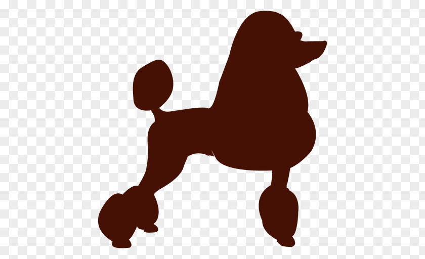 Poodle Puppy Silhouette PNG