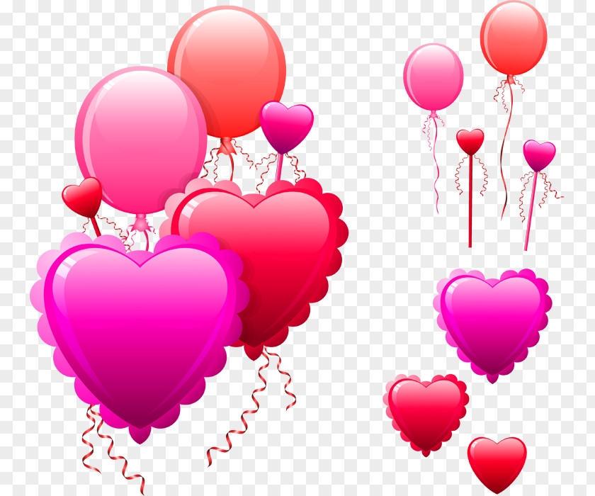 Valentine's Day Heart Blog Clip Art PNG
