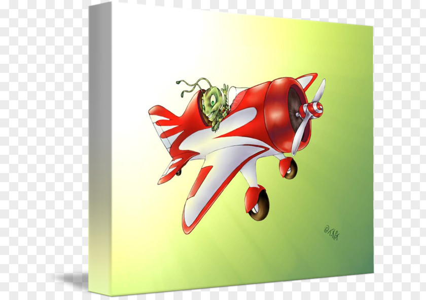Airplane Gallery Wrap Canvas PNG