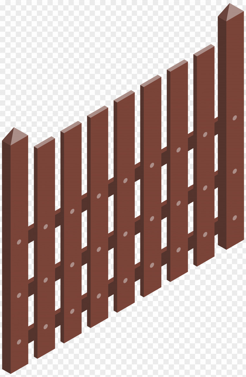 Brown Fence Clip Art PNG