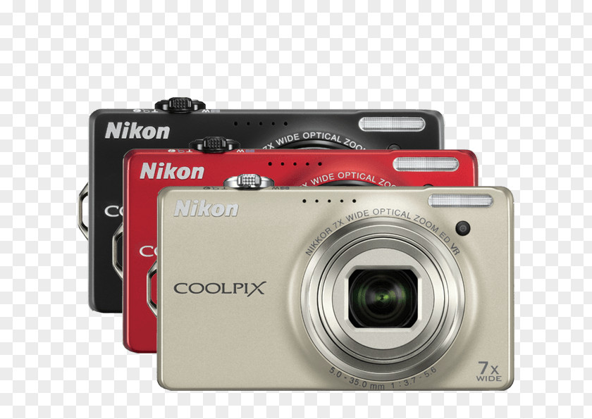 Nikon Camera Mirrorless Interchangeable-lens COOLPIX S6300 Lens Point-and-shoot PNG