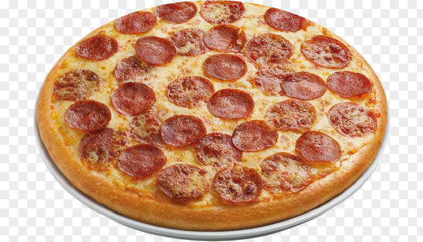 Pepperoni Sausage California-style Pizza Italian Cuisine Sicilian Fast Food PNG