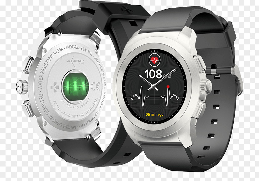 Zetime Watch Amazon.com Mykronoz Original Smartwatch MyKronoz ZeTime Elite Premium PNG