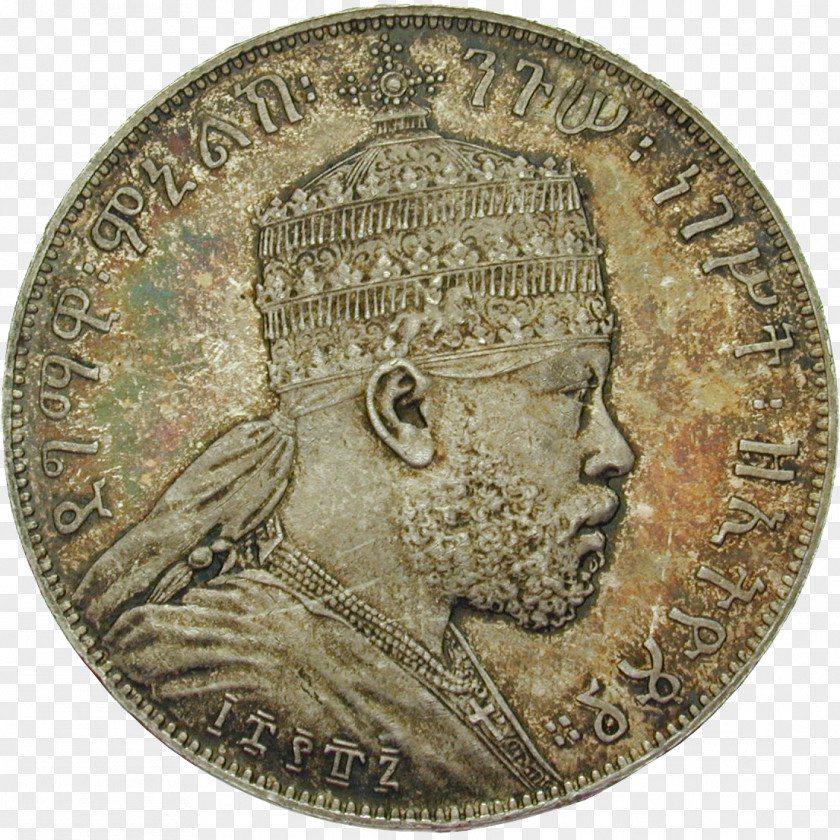 Coin Trade Ethiopian Empire Maria Theresa Thaler PNG
