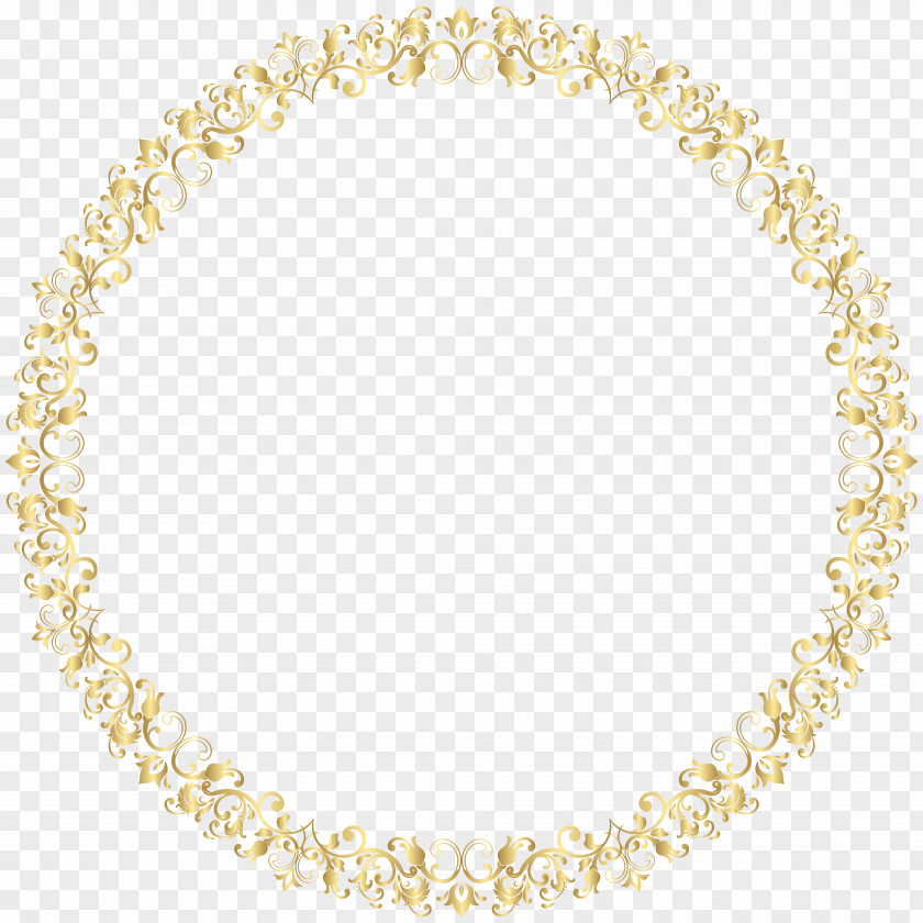 Round Border Frame Transparent Clip Art PNG