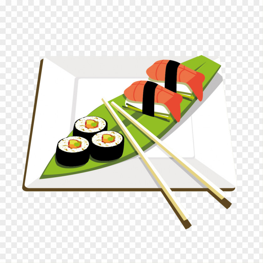 Sushi Fish Japanese Cuisine Sashimi Clip Art PNG