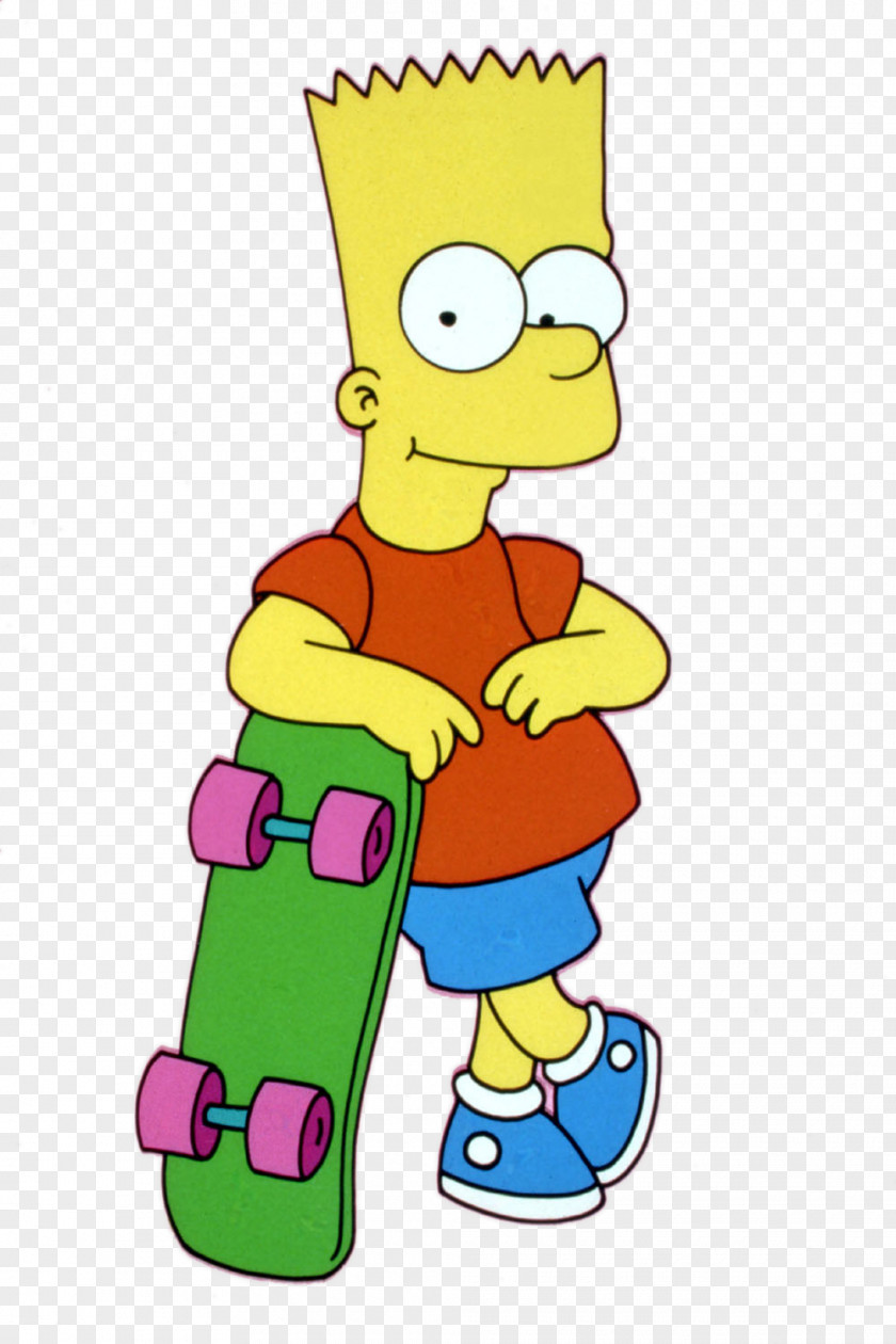Cartoon Character Bart Simpson Homer Marge Maggie Lisa PNG