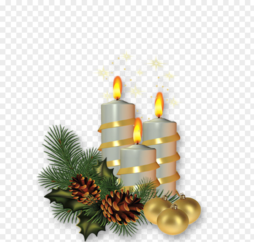 Christmas Candles Tree Candle PNG