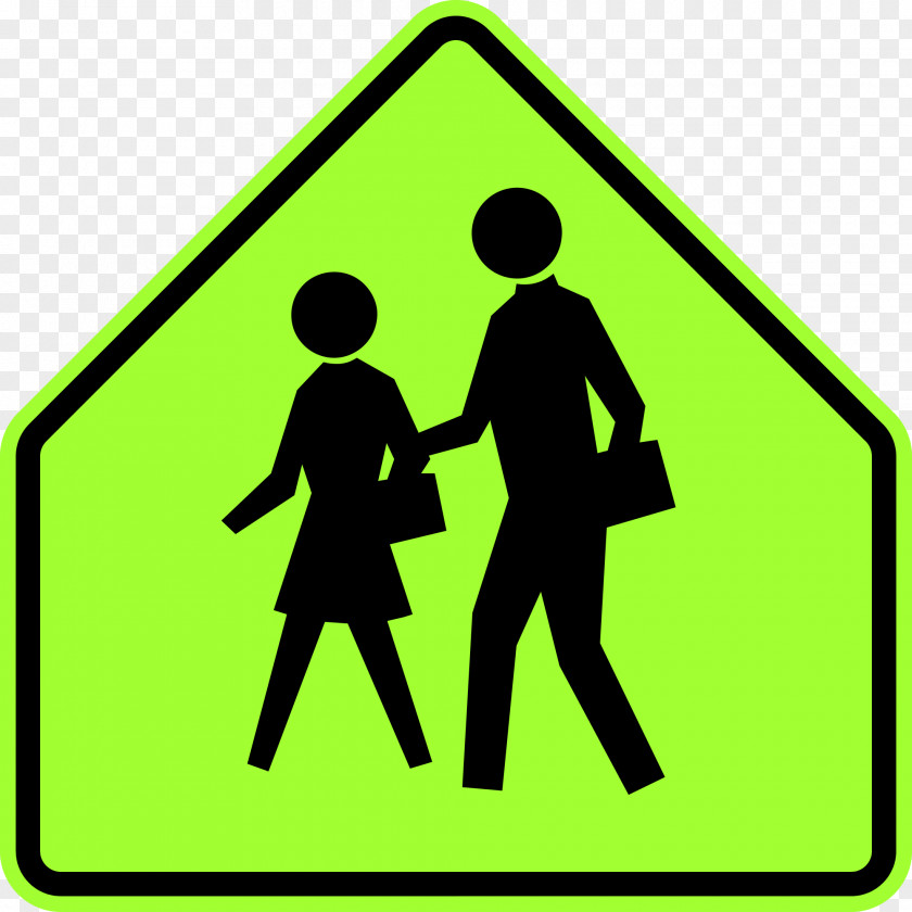 Crossing School Zone Traffic Sign Manual On Uniform Control Devices Safety PNG